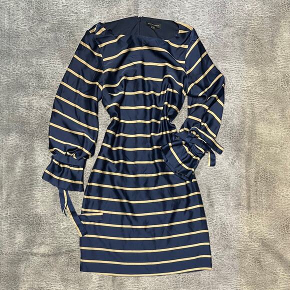 Banana Republic Striped Midi Dress - Picture 1 of 6